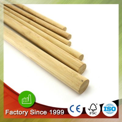 Bamboo Dowel wooden rods 2meter for broom handles