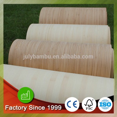 Bamboo veneer factory price with FSC certificate mdf with bamboo veneer