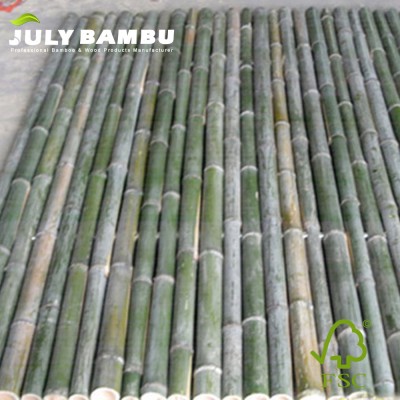 Eco-friendly bamboo reed fence natural color bamboo border fence