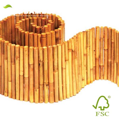 Hot Sales Bamboo Folding Cheap Bamboo Fence Panels Not Coated Bamboo Staked Fence